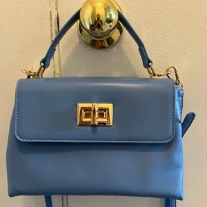 Blue crossbody